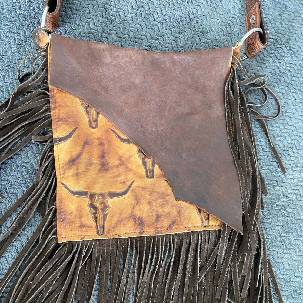 Beautiful Leather Western Purse/Handbag